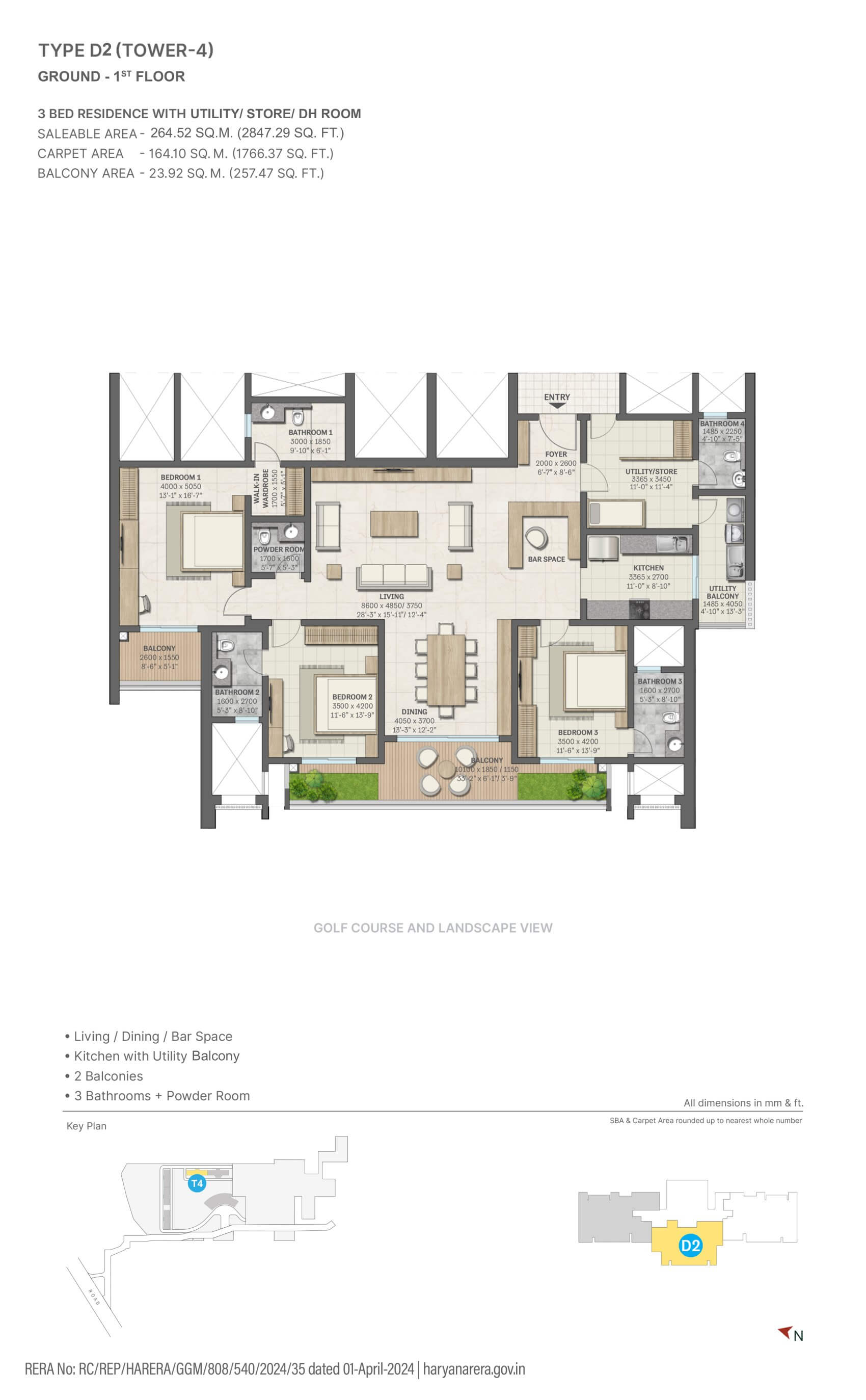 Sobha Aranya Floor Plans Tower 4 6
