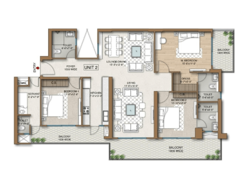 3BHK 2190 2